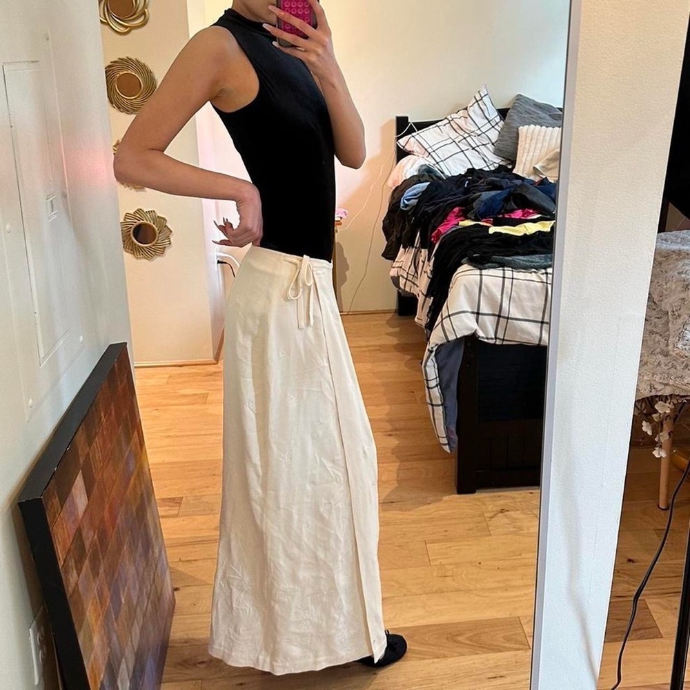 Tommy Bahama Cream Maxi Skirt - Picture 4 of 4